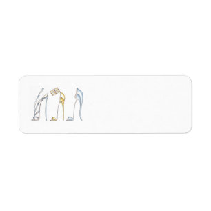 Fancy Shoes Return Address Labels