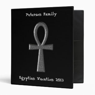 Fancy Silver Ankh Binders