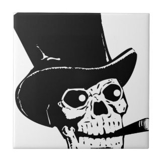 Fancy Skull Tile
