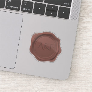 Fancy Terra Cotta Wax Personalized Vinyl