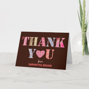 Fancy Thank You Card