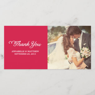 Fancy Thank You Photo Cards