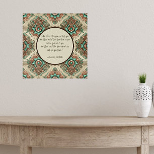 Fancy Traditional Blessing  Poster