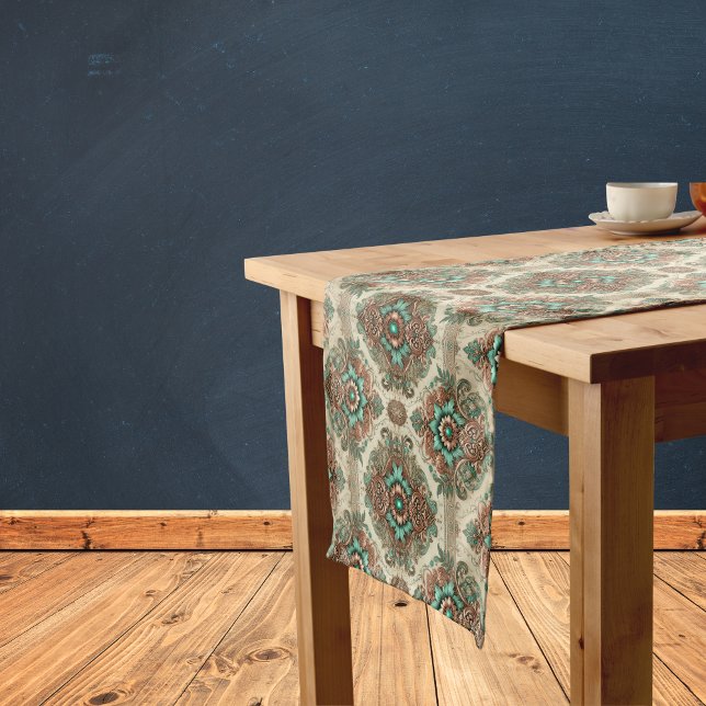 Fancy Traditional  Short Table Runner (Creator Uploaded)