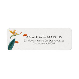 Fancy Tropical Flowers Mariage