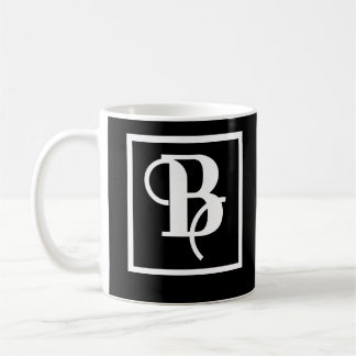 Fancy Typographical letter B names Coffee Mug