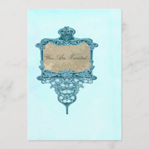 Fancy Vintage Wedding Invitations