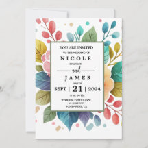 Fancy Watercolor Floral