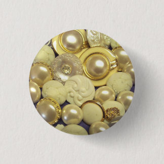 Fancy White Button Collage