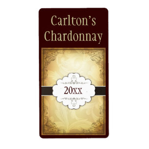 Fancy Wine Label