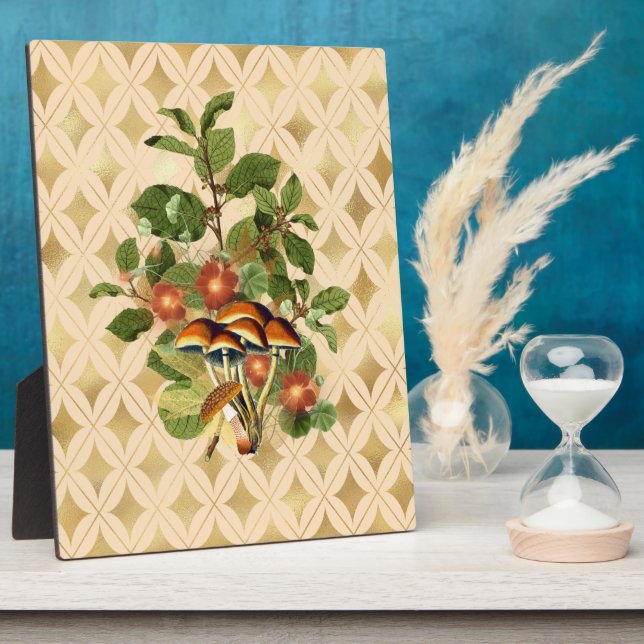 Fancy Woodland Botanicals  Plaque (Side)