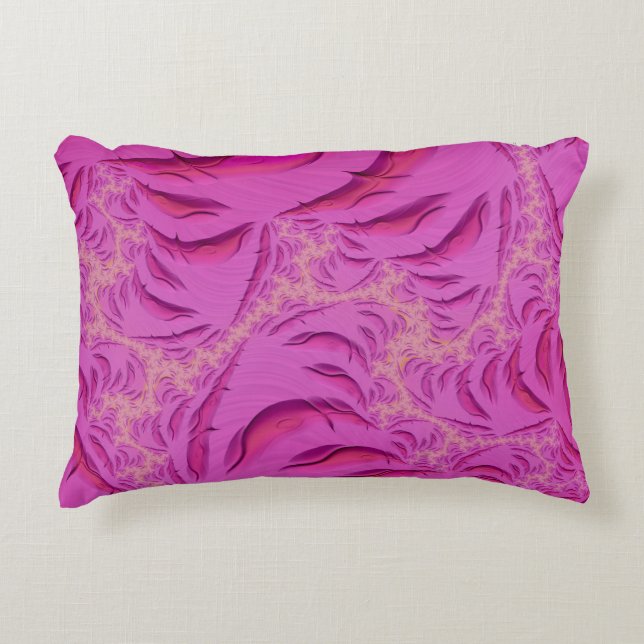 ~ FANDANGO Fractal Design Pattern ~ Original ~ Accent Pillow (Front)