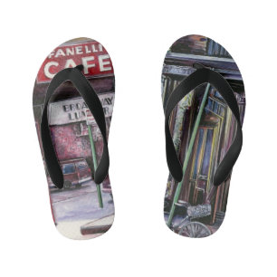 Fanelli Charm, New York City Kid's Flip Flops
