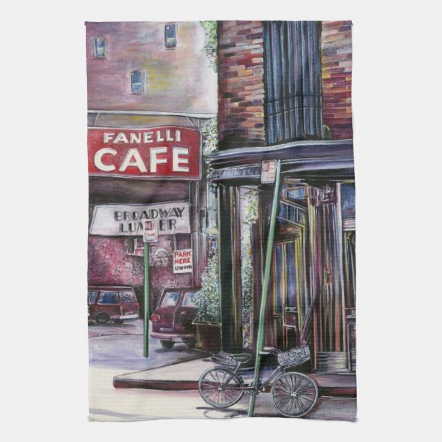 Fanelli Charm, New York City Kitchen Towel (Vertical)
