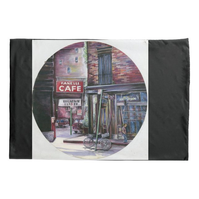 Fanelli Charm, New York City Pillowcase (Back)