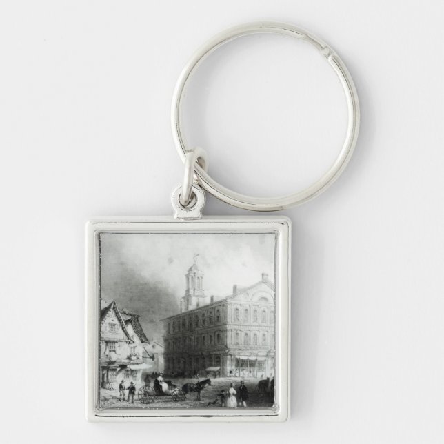 Faneuiel Hall, Boston Keychain (Front)