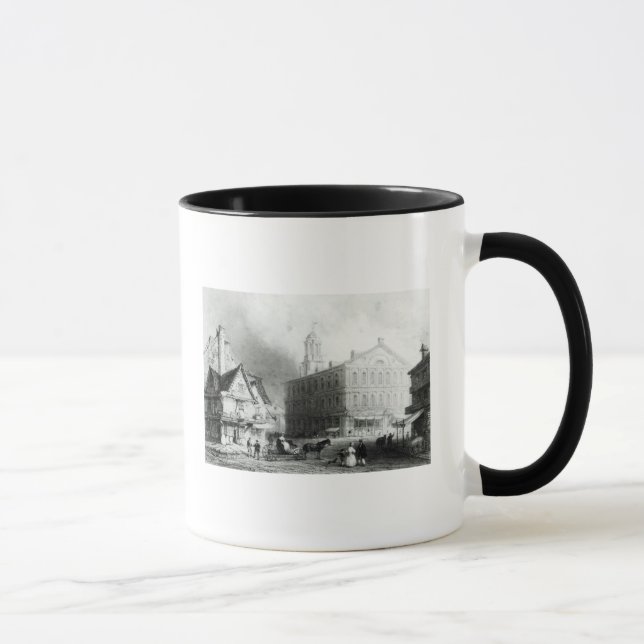 Faneuiel Hall, Boston Mug (Right)