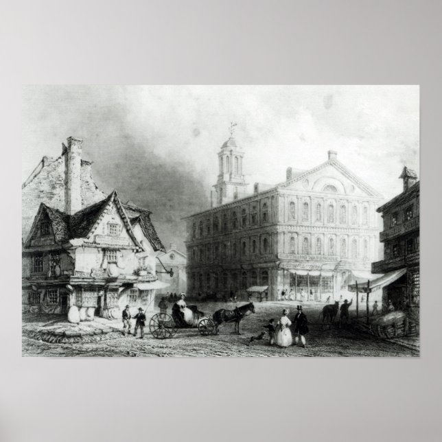 Faneuiel Hall, Boston Poster (Front)