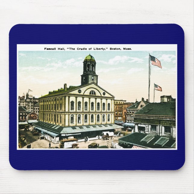 Faneuil Hall, Boston, Massachusetts Mouse Pad (Front)