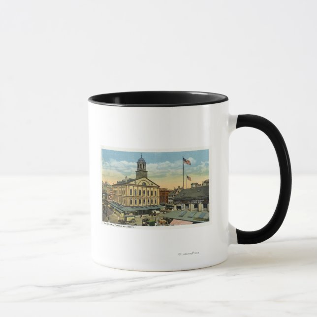Faneuil Hall View, the Cradle of Liberty Mug (Right)