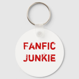 Fanfic Junkie Keychain