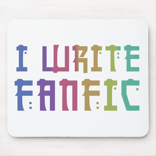 Fanfic Pride Mouse Pad (Front)