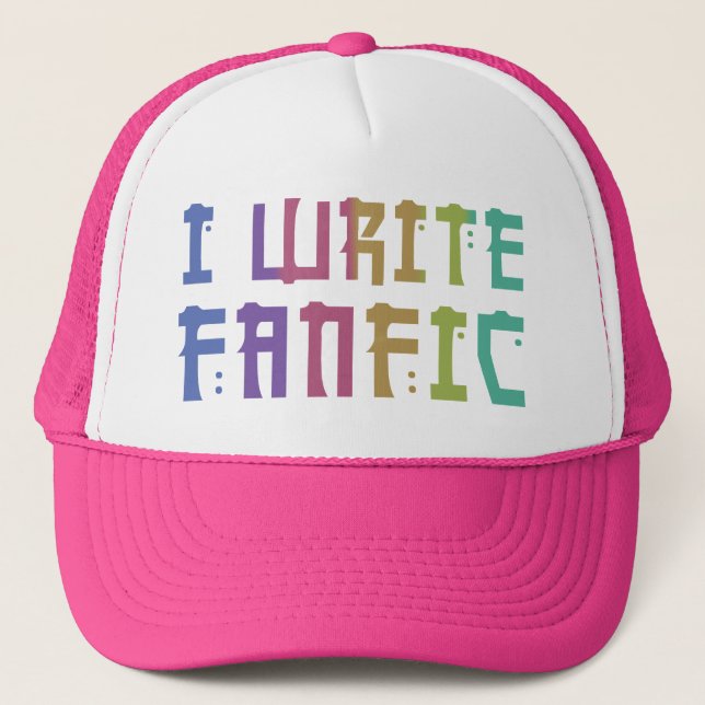 Fanfic Pride Trucker Hat (Front)