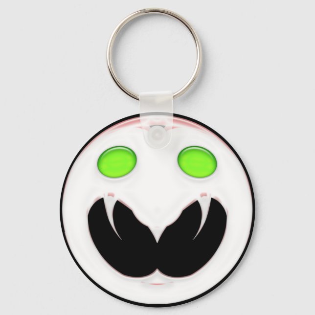 Fang Face Keychain (Front)