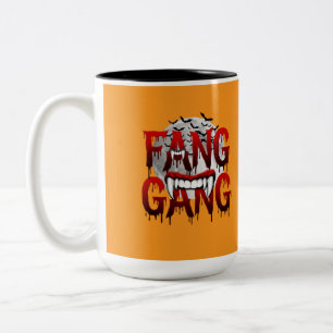 Fang Gang Tee Two-Tone Coffee Mug