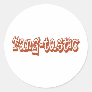 Fang-tastic Gifts Classic Round Sticker
