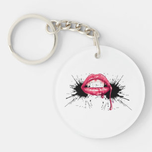 Fangs Splash Keychain