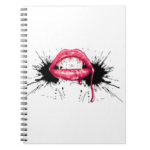 Fangs Splash Notebook