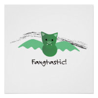 Fangtastic Green Bat