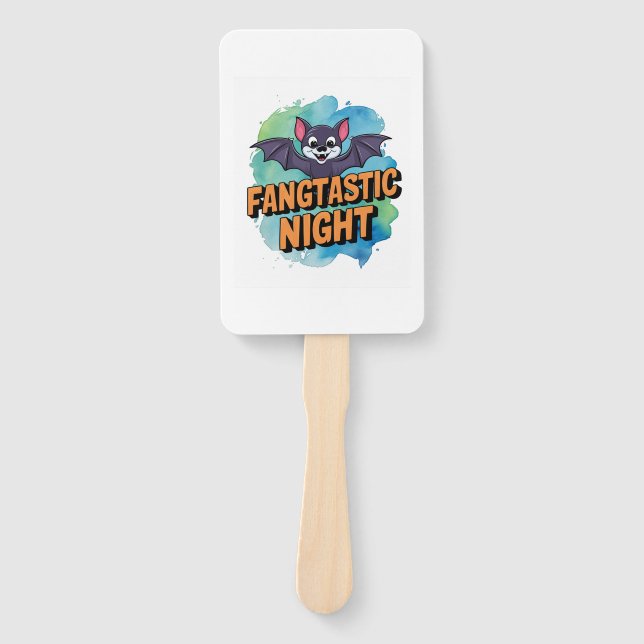 Fangtastic Night Hand Fan (Front)