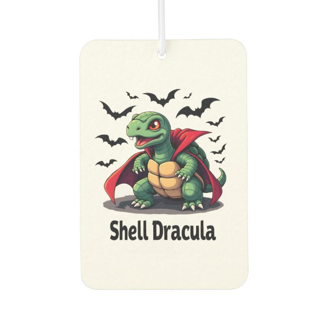 Fangy Turtle Air Freshener (Front)