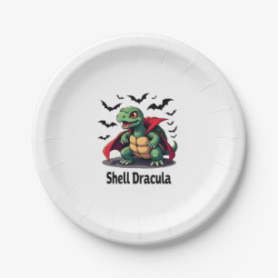 Fangy Turtle Paper Plate
