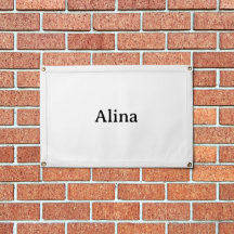 Bannière rectangulaire de promotion de marque simp