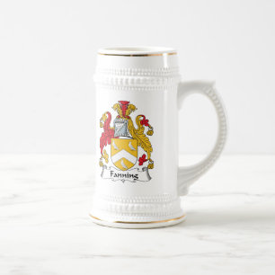 Fanning Family Crest Beer Stein