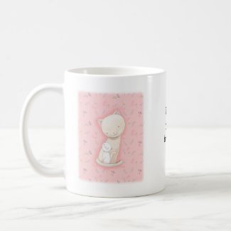Fanny gift for Mom from favorite Child Cute cat Coffee Mug