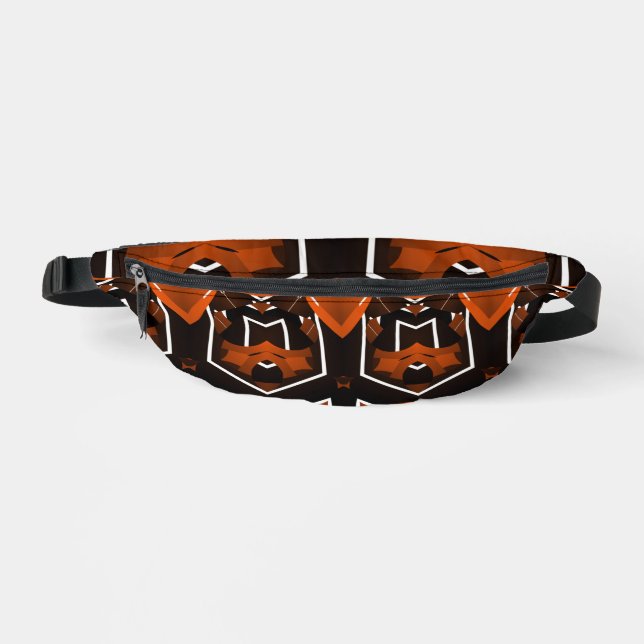 Fanny pack, Multi colour classic geometric design Pack (Front)
