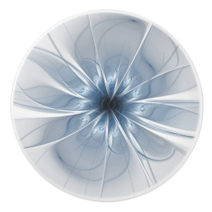 fansy fractal flower ceramic knob