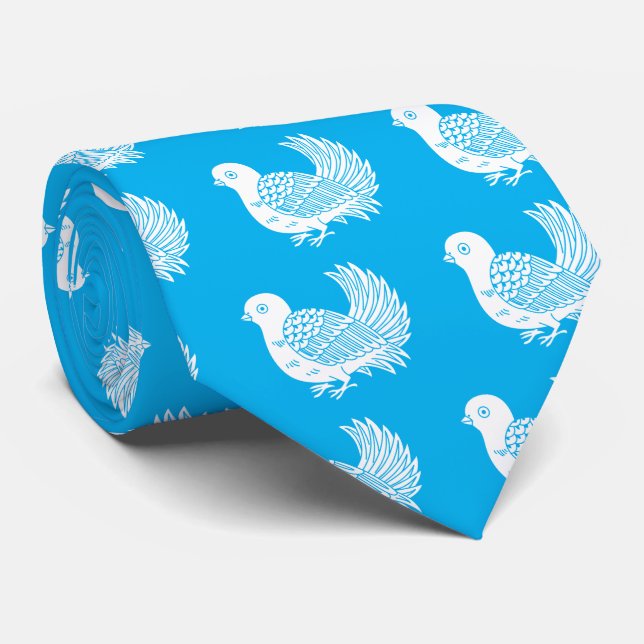 Fantail Tie (Rolled)