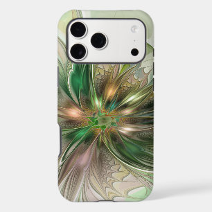 Fantaisie Abstraite Moderne Fleur Fractale Colorée