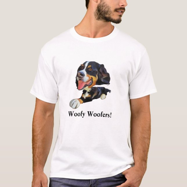 Fantaisie Bernese Mountain Dog T-Shirt Homme (Devant)