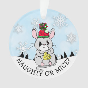 Fantaisie Chat et souris Noël