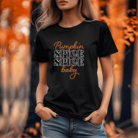 Fantaisie Citrouille Epice Fall T-Shirt