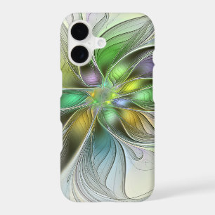 Fantaisie de fleurs colorées abstraite moderne fra