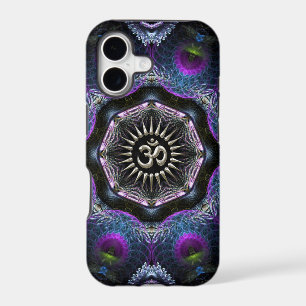 Fantaisie d'hexagone d'Aum d'argent Fractales Nouv