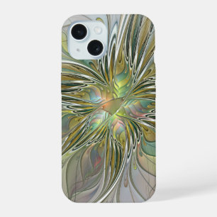 Fantaisie florale Art fractal moderne Fleur avec o