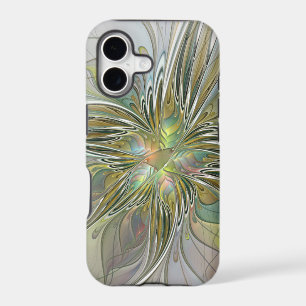 Fantaisie florale Art fractal moderne Fleur avec o
